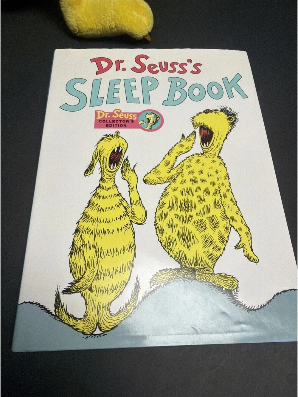 Dr. Seuss’s Sleep Book & Plush Lot 2012-13 Stuffed Yellow “Snoozapalooza” NWT
